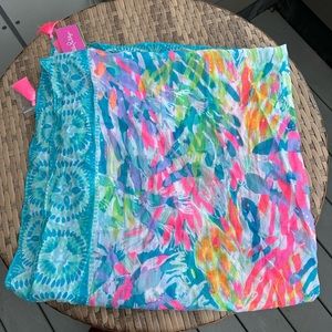 Sea spray lily pulitzer scarf